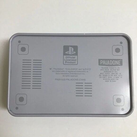 PlayStation Playing Cards Set of 54 Cards in Collectible Gray PS1 Look Tin EUC - Picture 5 of 6